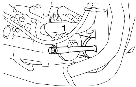 YAMAHA YZF-R1 - Changement de l'huile moteur (avec ou sans remplacement de la cartouche du filtre à huile) - 4