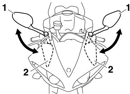 YAMAHA YZF-R1 - Rétroviseurs - 1