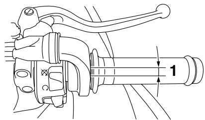 YAMAHA YZF-R1 - Contrôle du régime de ralenti du moteur - 1