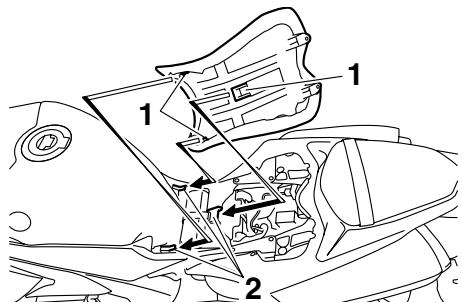 YAMAHA YZF-R1 - Mise en place de la selle du pilote - 1