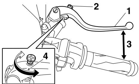 YAMAHA YZF-R1 - Lever de frein - 1