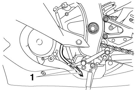 YAMAHA YZF-R6-2009 - Durite de mise à l'air/de tropplein du réservoir de carburant - 1