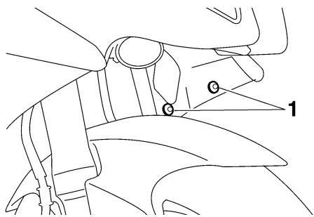 YAMAHA YZF-R6-2009 - Dépose et repose des caches et carénages - 5