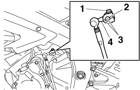 YAMAHA YZF-R6-2009 - Couple de serrage : - 1