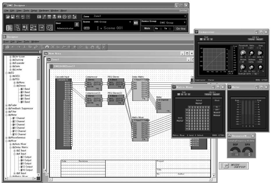 YAMAHA DME8I-ES - A propos du DME Designer - 1