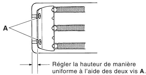 YAMAHA ELECTRIC GUITAR GENERAL - REGLAGE DE LA TENSION DE CHEVALET/RESSORTS - 2