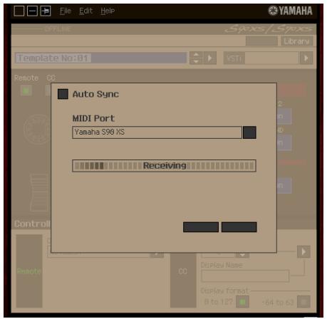 YAMAHA S70 XS REMOTE EDITOR - Lancez S90 XS/S70 XS Remote Editor en sélectionnant [Démarrer] → Tous les programmes → [Yamaha S90 XS _ S70 XS Remote Editor] → [Yamaha S90 XS _ S70 XS Remote Editor]. - 1