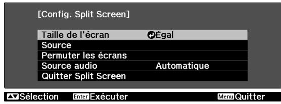EPSON EH-TW5910 - Début de l'affichage en écran fractionné - 5