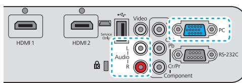 EPSON EH-TW5910 - Connexion à un ordinateur - 1