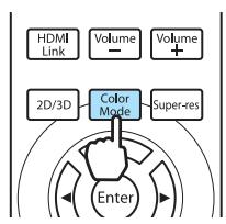 EPSON EH-TW5910 - Sélection de la qualité de projection (mode couleurs) - 1