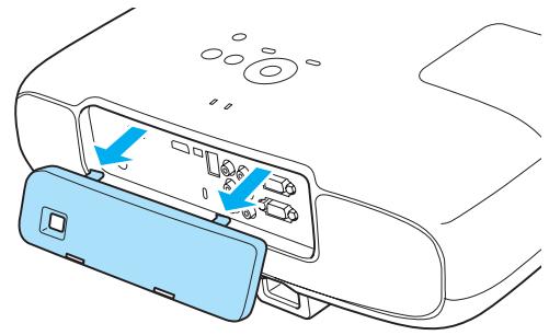 EPSON EH-TW5910 - Retrait du cache d'interface - 2