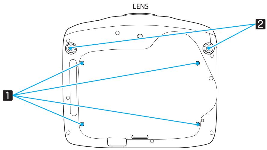 EPSON EH-TW5910 - Dessous - 1