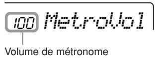 YAMAHA YPT-320 - Réglage de volume du métronome - 1