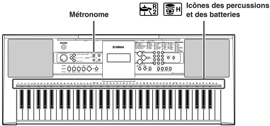 YAMAHA YPT-320 - Appuyez sur la touche [portable GRAND]. - 2
