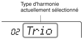 YAMAHA YPT-320 - Application de la fonction harmony - 3