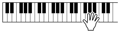 YAMAHA YPT-320 - Application de la fonction harmony - 6