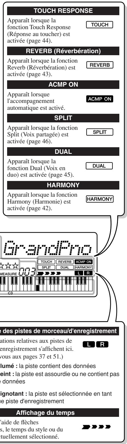 YAMAHA YPT-320 - Écran - 2