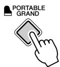 YAMAHA YPT-320 - Appuyez sur la touche [portable GRAND]. - 1