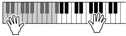 YAMAHA YPT-320 - Application de la fonction harmony - 4