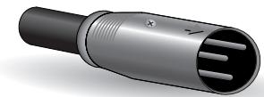 YAMAHA EMX-212S - La robuste prise XLR - 1