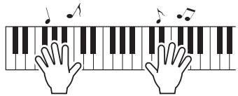 YAMAHA EZ-220 - Jouez au clavier. - 1