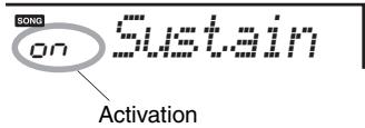 YAMAHA EZ-220 - Application de la fonction panel sustain - 4
