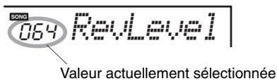 YAMAHA EZ-220 - Réglage de la profondeur de réverbération - 2