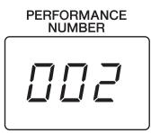 YAMAHA MX49 - Lorsque vous aurez fini de tester les différentes performances, appuyez sur [EXIT] pour revenir à l'écran supérieur. - 1