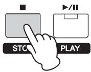 YAMAHA MX49 - Jeu au clavier avec le motif rythmique - 2
