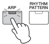 YAMAHA MX49 - Sélectionnez « 02:Part » en appuyant sur la touche de curseur [V], puis appuyez sur [ENTER]. - 6
