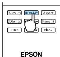 EPSON EH-TW6100 - Réglage de la teinte, de la saturation et de la luminosité - 3