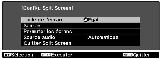 EPSON EH-TW6100 - Début de l'affichage en écran fractionné - 5