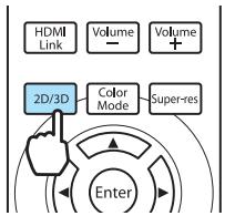 EPSON EH-TW6100 - Réglage des images 3D - 3