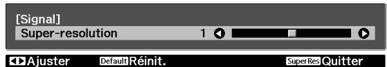 EPSON EH-TW6100 - Appuyez sur le bouton Super-res - 3