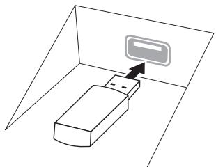 YAMAHA CVP-609/605 - Connexion d'un périphérique USB - 1