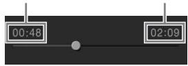 YAMAHA CVP-609/605 - Lorsqu'un morceau audio est sélectionné : - 2