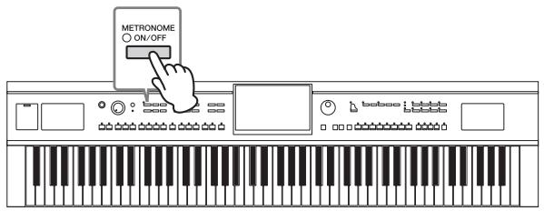 YAMAHA CVP-609/605 - Utilisation du métronome - 1