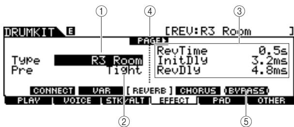 YAMAHA DTX900M - Réglages des connexions d'effets - 3