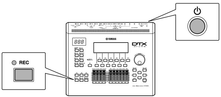 YAMAHA DTX900M - Raccourci pour la désactivation de la fonction Auto Power-Off - 1