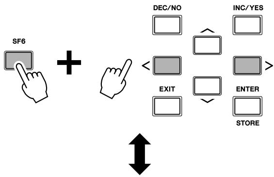 YAMAHA DTX900M - Utilisation de la liste des caractères - 3