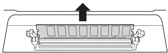 YAMAHA DTX900M - Retrait des modules DIMM - 2