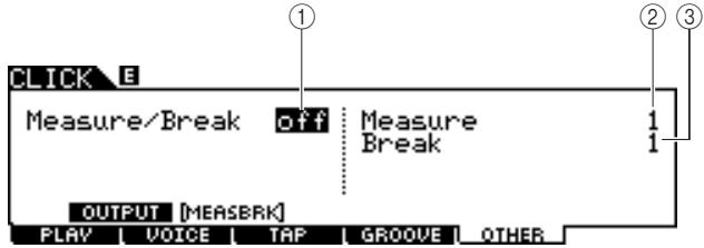 YAMAHA DTX900M - Utilisation de la fonction Measure Break (Pause en mesures) - 1