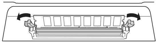 YAMAHA DTX900M - Retrait des modules DIMM - 1
