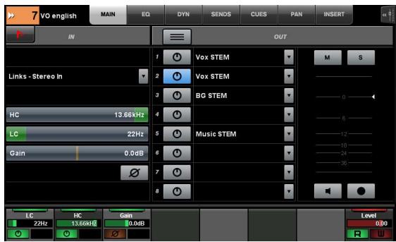 YAMAHA NCS500-CT - Page CHANNEL CONTROL - 1
