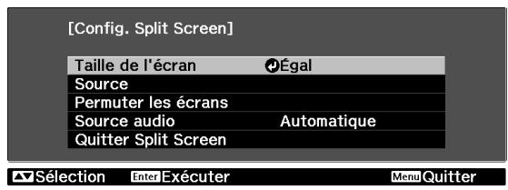 EPSON EH-TW6100W - Début de l'affichage en écran fractionné - 5