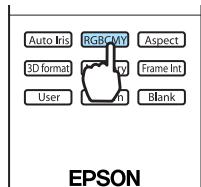 EPSON EH-TW6100W - Réglage de la teinte, de la saturation et de la luminosité - 3