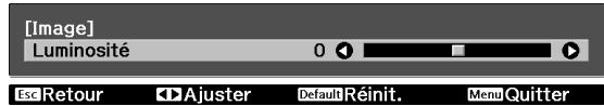 EPSON EH-TW6100W - Utilisation du menu Configuration - 4