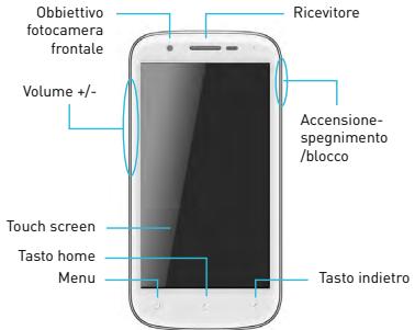 WIKO CINK PEAX 2 - Componenti del dispositorio - 2