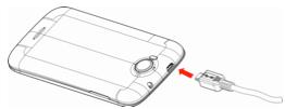 WIKO CINK PEAX 2 - Instalación de la tarjeta de memoria - 1