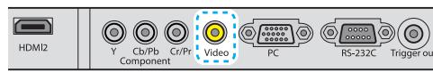 EPSON EH-TW9100 - Connexion à un équipement vidéo - 7